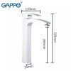 G1007-11 Смеситель для умывальника Gappo G1007-11 Смеситель для умывальника Gappo