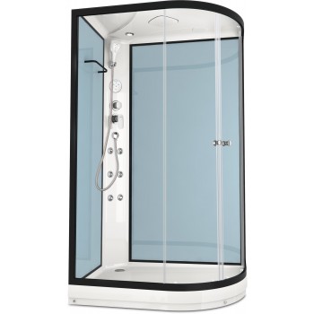 Душевая кабина Domani-SPA Delight 128 L / DS01D128LLDbCl10 голубой / прозрачное стекло (120х80 см.) Душевая кабина Domani-SPA Delight 128 L / DS01D128LLDbCl10 голубой / прозрачное стекло (120х80 см.)