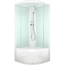 Душевая кабина Domani-SPA Delight 88 high / DS01D88HWM00 белый / сатин-матированное стекло (80х80 см.) Душевая кабина Domani-SPA Delight 88 high / DS01D88HWM00 белый / сатин-матированное стекло (80х80 см.)