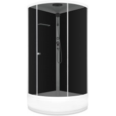 Душевая кабина Domani-SPA Simple mid / DS01Sm99MBT00 черный / тонированное стекло (90х90 см.) Душевая кабина Domani-SPA Simple mid / DS01Sm99MBT00 черный / тонированное стекло (90х90 см.)