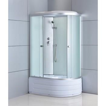 Душевая кабина ODA 8406-120BM L / 8406-120BM L белый / Матовое стекло (120х80 см.) Душевая кабина ODA 8406-120BM L / 8406-120BM L белый / Матовое стекло (120х80 см.)