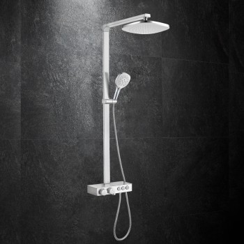 Душевая система с термостатом Black&White U7815 Душевая система с термостатом Black&White U7815