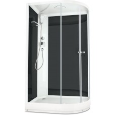Душевая кабина Domani-SPA Delight 128 L / DS01D128LLBCl00 белый / сатин-матированное стекло (120х80 см.) Душевая кабина Domani-SPA Delight 128 L / DS01D128LLBCl00 белый / сатин-матированное стекло (120х80 см.)