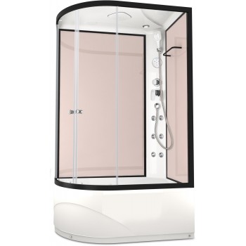 Душевая кабина Domani-SPA Delight 128 high R / DS01D128RHPcCl10 розовый / прозрачное стекло (120х80 см.) Душевая кабина Domani-SPA Delight 128 high R / DS01D128RHPcCl10 розовый / прозрачное стекло (120х80 см.)