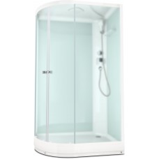 Душевая кабина Domani-SPA Delight 128 R / DS01D128RLWM10 белый / сатин-матированное стекло (120х80 см.) Душевая кабина Domani-SPA Delight 128 R / DS01D128RLWM10 белый / сатин-матированное стекло (120х80 см.)