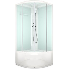 Душевая кабина Domani-SPA Delight 99 high / DS01D99HWCl00 белый / прозрачное стекло (90х90 см.) Душевая кабина Domani-SPA Delight 99 high / DS01D99HWCl00 белый / прозрачное стекло (90х90 см.)