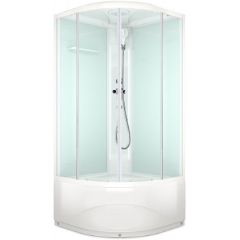 Душевая кабина Domani-SPA Delight 99 high / DS01D99HWCl00 белый / прозрачное стекло (90х90 см.) Душевая кабина Domani-SPA Delight 99 high / DS01D99HWCl00 белый / прозрачное стекло (90х90 см.)
