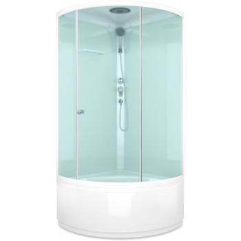 Душевая кабина Domani-SPA Simple high / DS01Sm99HWM00 белый / сатин-матированное стекло (90х90 см.) Душевая кабина Domani-SPA Simple high / DS01Sm99HWM00 белый / сатин-матированное стекло (90х90 см.)