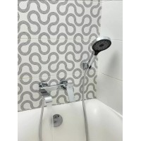 Смеситель для ванны ViEiR V343531, каскадный поворотный излив, Хром