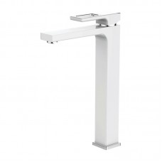 Смеситель для умывальника Gerhans K11127W, Белый-Хром Смеситель для умывальника Gerhans K11127W, Белый-Хром