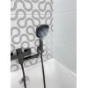 Смеситель для ванны ViEiR V113531-G, с поворотным изливом, Оружейная сталь