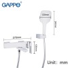 G3217-8 Смеситель для ванны Gappo (Белый) G3217-8 Смеситель для ванны Gappo (Белый)