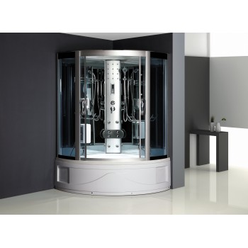 Душевая кабина ODA 8321 / 8321 черный / Тонированное стекло (135х135 см.) Душевая кабина ODA 8321 / 8321 черный / Тонированное стекло (135х135 см.)