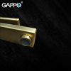 Смеситель для умывальника Gappo G1017-3 (Золотой-Сатин) Смеситель для умывальника Gappo G1017-3 (Золотой-Сатин)