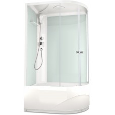Душевая кабина Domani-SPA Delight 128 high L / DS01D128LHWCl00 белый / прозрачное стекло (120х80 см.) Душевая кабина Domani-SPA Delight 128 high L / DS01D128LHWCl00 белый / прозрачное стекло (120х80 см.)