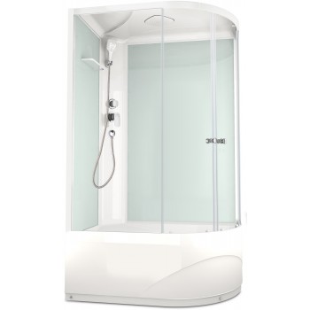 Душевая кабина Domani-SPA Delight 128 high L / DS01D128LHWCl00 белый / прозрачное стекло (120х80 см.) Душевая кабина Domani-SPA Delight 128 high L / DS01D128LHWCl00 белый / прозрачное стекло (120х80 см.)