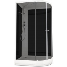 Душевая кабина Domani-SPA Delight 128 L / DS01D128LLBT00 черный / тонированное стекло (120х80 см.) Душевая кабина Domani-SPA Delight 128 L / DS01D128LLBT00 черный / тонированное стекло (120х80 см.)