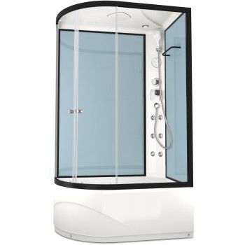 Душевая кабина Domani-SPA Delight 128 high R / DS01D128RHDbCl10 голубой / прозрачное стекло (120х80 см.) Душевая кабина Domani-SPA Delight 128 high R / DS01D128RHDbCl10 голубой / прозрачное стекло (120х80 см.)