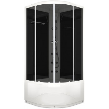 Душевая кабина Domani-SPA Delight 99 high / DS01D99HBT10 черный / тонированное стекло (90х90 см.) Душевая кабина Domani-SPA Delight 99 high / DS01D99HBT10 черный / тонированное стекло (90х90 см.)