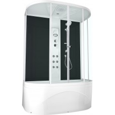 Душевая кабина Domani-SPA Neat high / DS01N158HBCl10 черный / прозрачное стекло (150х80 см.) Душевая кабина Domani-SPA Neat high / DS01N158HBCl10 черный / прозрачное стекло (150х80 см.)