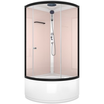 Душевая кабина Domani-SPA Simple high / DS01Sm99HPcCl00 розовый / прозрачное стекло (90х90 см.) Душевая кабина Domani-SPA Simple high / DS01Sm99HPcCl00 розовый / прозрачное стекло (90х90 см.)