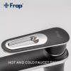 F1049-6 Смеситель для умывальника Frap (Черный/Хром) F1049-6 Смеситель для умывальника Frap (Черный/Хром)