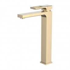 Смеситель для умывальника Gerhans K11127Y, Золотой-Сатин Смеситель для умывальника Gerhans K11127Y, Золотой-Сатин