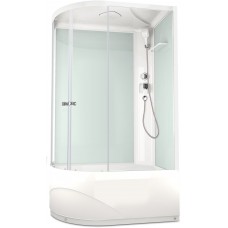 Душевая кабина Domani-SPA Delight 128 high R / DS01D128RHWCl00 белый / прозрачное стекло (120х80 см.) Душевая кабина Domani-SPA Delight 128 high R / DS01D128RHWCl00 белый / прозрачное стекло (120х80 см.)
