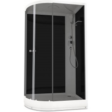 Душевая кабина Domani-SPA Delight 128 R / DS01D128RLBT00 черный / тонированное стекло (120х80 см.) Душевая кабина Domani-SPA Delight 128 R / DS01D128RLBT00 черный / тонированное стекло (120х80 см.)