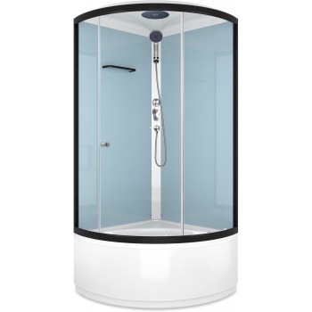 Душевая кабина Domani-SPA Simple high / DS01Sm99HDbCl00 голубой / прозрачное стекло (90х90 см.) Душевая кабина Domani-SPA Simple high / DS01Sm99HDbCl00 голубой / прозрачное стекло (90х90 см.)