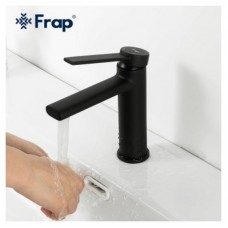 F1067-6 Смеситель для умывальника Frap (черный) F1067-6 Смеситель для умывальника Frap (черный)
