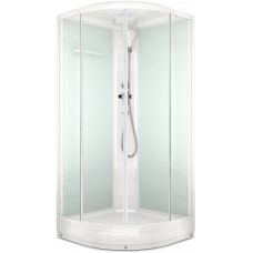 Душевая кабина Domani-SPA Delight 88 / DS01D88LWM00 белый / сатин-матированное стекло (80х80 см.) Душевая кабина Domani-SPA Delight 88 / DS01D88LWM00 белый / сатин-матированное стекло (80х80 см.)