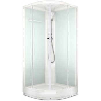 Душевая кабина Domani-SPA Delight 88 / DS01D88LWM00 белый / сатин-матированное стекло (80х80 см.) Душевая кабина Domani-SPA Delight 88 / DS01D88LWM00 белый / сатин-матированное стекло (80х80 см.)