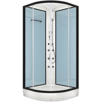 Душевая кабина Domani-SPA Delight 99 / DS01D99LDbCl10 голубый / прозрачное стекло (90х90 см.) Душевая кабина Domani-SPA Delight 99 / DS01D99LDbCl10 голубый / прозрачное стекло (90х90 см.)