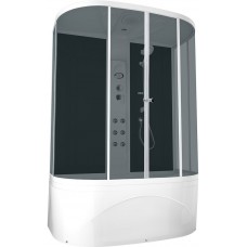 Душевая кабина Domani-SPA Neat high / DS01N158HBT10 черный / тонированное стекло (150х80 см.) Душевая кабина Domani-SPA Neat high / DS01N158HBT10 черный / тонированное стекло (150х80 см.)