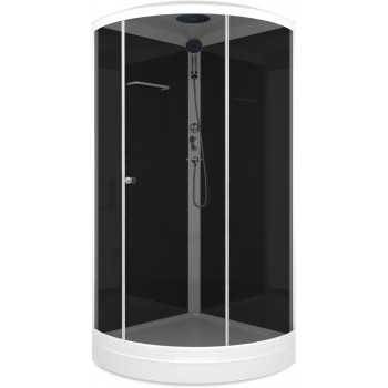 Душевая кабина Domani-SPA Simple 99 / DS01Sm99LBT00 черный / тонированное стекло (90х90 см.) Душевая кабина Domani-SPA Simple 99 / DS01Sm99LBT00 черный / тонированное стекло (90х90 см.)