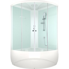 Душевая кабина Domani-SPA Vitality high / DS01V1212HWM00 белый / сатин-матированное стекло (120х120 см.) Душевая кабина Domani-SPA Vitality high / DS01V1212HWM00 белый / сатин-матированное стекло (120х120 см.)