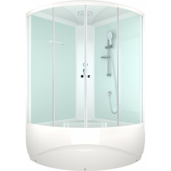 Душевая кабина Domani-SPA Vitality high / DS01V1212HWM00 белый / сатин-матированное стекло (120х120 см.) Душевая кабина Domani-SPA Vitality high / DS01V1212HWM00 белый / сатин-матированное стекло (120х120 см.)