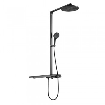 Душевая система с термостатом Black&White U7655GM Душевая система с термостатом Black&White U7655GM