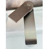 Смеситель для умывальника ViEiR V343511-G, каскадный излив, Оружейная сталь