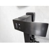 Смеситель для ванны ViEiR V433531-G, с поворотным каскадным изливом, Оружейная сталь