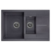 Кухонная мойка Granula GR-7802 (Черный) Кухонная мойка Granula GR-7802 (Черный)