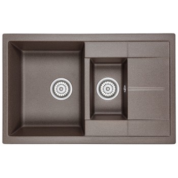 Кухонная мойка Granula GR-7802 (Эспрессо) Кухонная мойка Granula GR-7802 (Эспрессо)