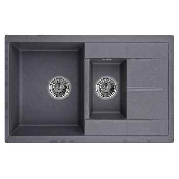 Кухонная мойка Granula GR-7802 (Графит) Кухонная мойка Granula GR-7802 (Графит)