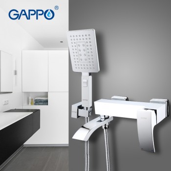 Смеситель для ванны Gappo G3207-8 (Белый) Смеситель для ванны Gappo G3207-8 (Белый)