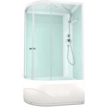 Душевая кабина Domani-SPA Delight 128 high R / DS01D128RHWM00 белый / сатин-матированное стекло (120х80 см.) Душевая кабина Domani-SPA Delight 128 high R / DS01D128RHWM00 белый / сатин-матированное стекло (120х80 см.)