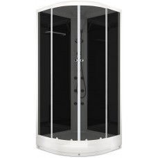Душевая кабина Domani-SPA Delight 99 / DS01D99LBT10 черный / тонированное стекло (90х90 см.) Душевая кабина Domani-SPA Delight 99 / DS01D99LBT10 черный / тонированное стекло (90х90 см.)