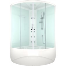 Душевая кабина Domani-SPA Vitality high / DS01VS1212HWM10 белый / сатин-матированное стекло (120х120 см.) Душевая кабина Domani-SPA Vitality high / DS01VS1212HWM10 белый / сатин-матированное стекло (120х120 см.)