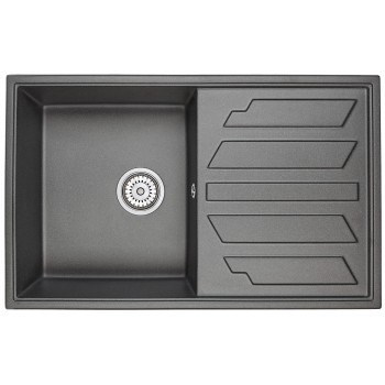 Кухонная мойка Granula GR-8002 (Черный) Кухонная мойка Granula GR-8002 (Черный)