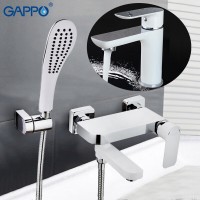 Смеситель для ванны Gappo G3248 (Белый) Смеситель для ванны Gappo G3248 (Белый)